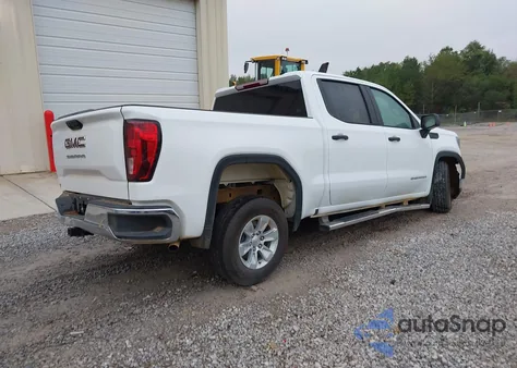 2025 GMC Sierra 1500 2Wd Short Box Pro из США, поврежденный, VIN 1GTPHAED6SZ101390